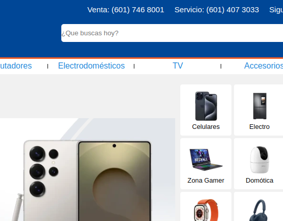 Previsualizacion de pagina de alkosto